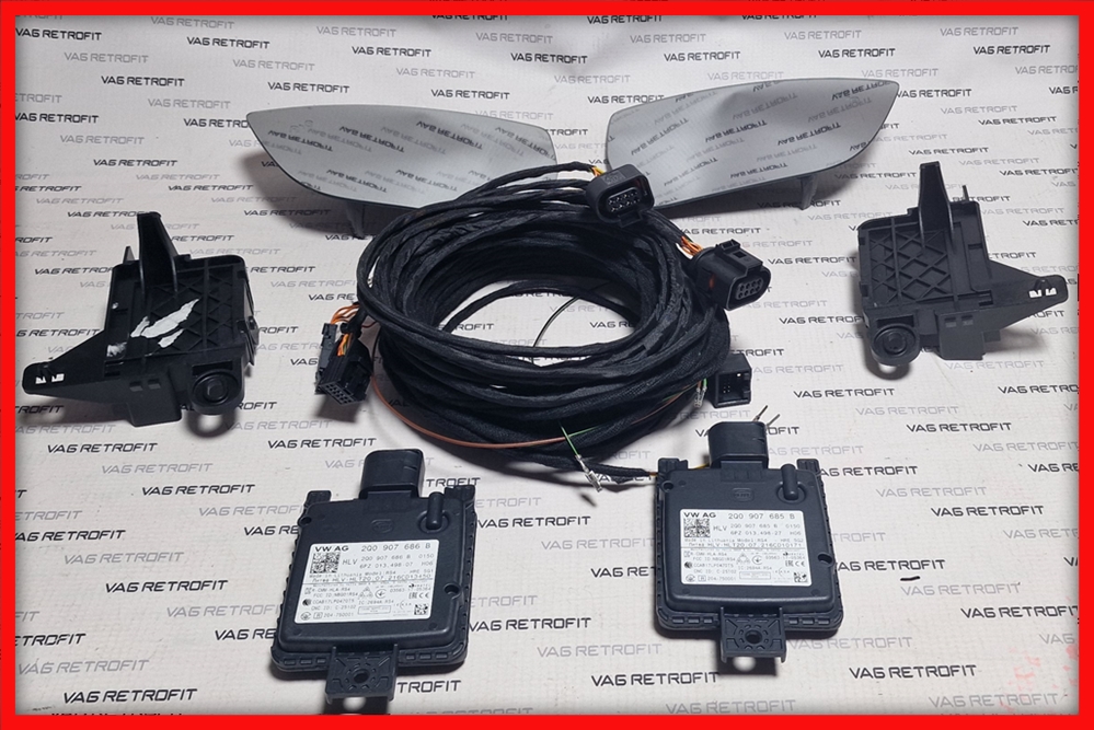 Poza 2 - Set Instalare Lane Change Side Assist Blind Spot Rear Asistent Unghi Mort Seat Ateca