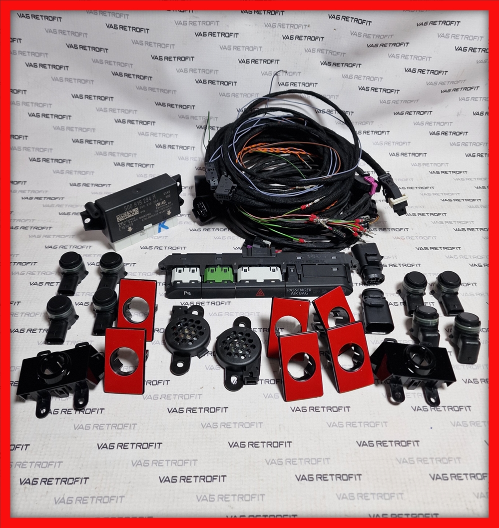 Poza 2 - Set Instalare Senzori Parcare Fata Spate Originali VW Arteon Park Pilot 