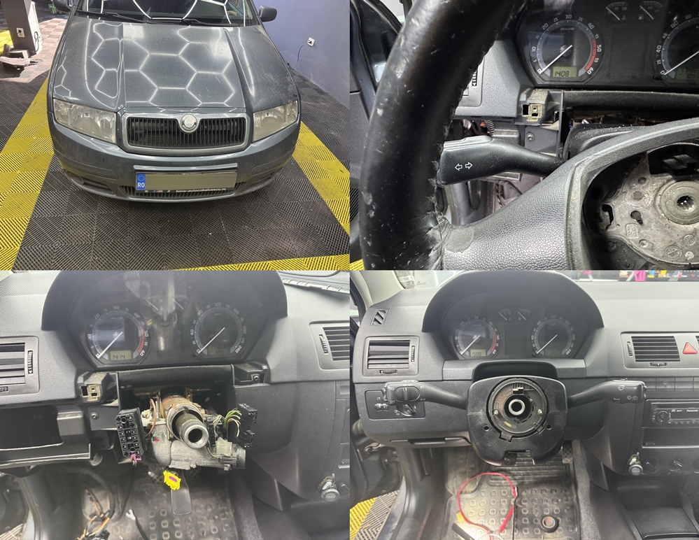 Poza - Skoda Fabia I 2002 Montare Maneta Pilot Automat Tempomat Cruise Control