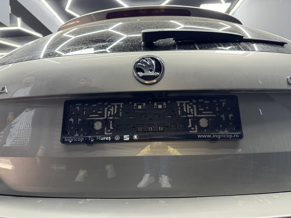 Montare 13 - Skoda Octavia 3 2016 Instalare Camera Spate Marsarier Highline Senzori Parcare Fata Park Pilot