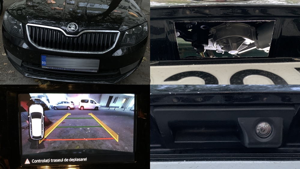 Poza - Skoda Octavia 3 2017 Montare Instalare Camera Spate Marsarier Originala Bucuresti Sector 1 2 3 4 5 6