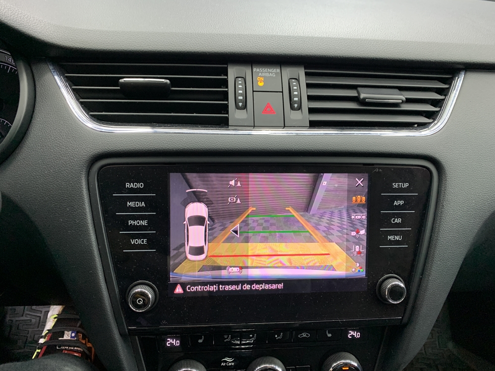 Montare 8 - Skoda Octavia 3 2019 Facelift Instalare Camera Spate Marsarier Highline Senzori Parcare Fata Park Pilot