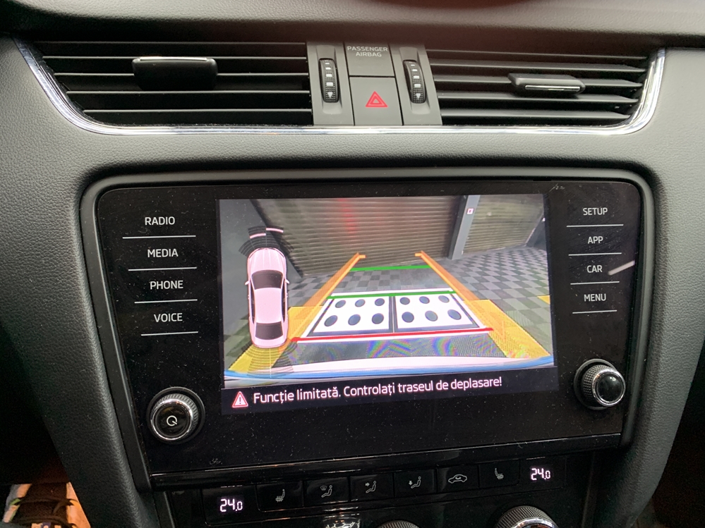 Montare 10 - Skoda Octavia 3 2019 Facelift Instalare Camera Spate Marsarier Highline Senzori Parcare Fata Park Pilot