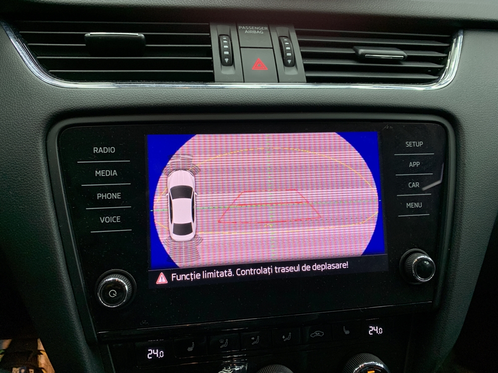 Montare 9 - Skoda Octavia 3 2019 Facelift Instalare Camera Spate Marsarier Highline Senzori Parcare Fata Park Pilot