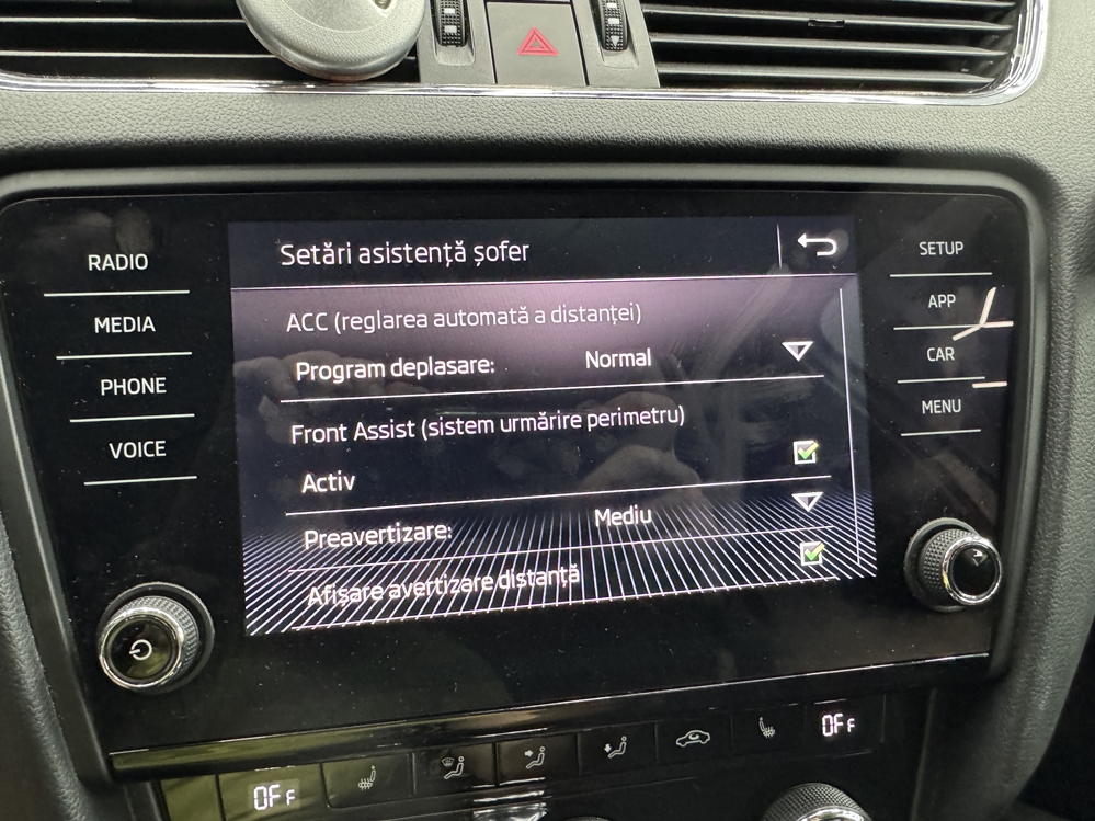Montare 14 - Skoda Octavia 3 2019 Instalare Radar ACC Distronic Adaptive Cruise Control Front Assist Senzori Parcare Fata