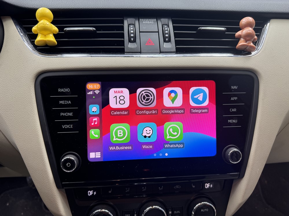 Montare 9 - Skoda Octavia 3 III Instalare Unitate MIB 2 Smart Link Apple Carplay Bucuresti