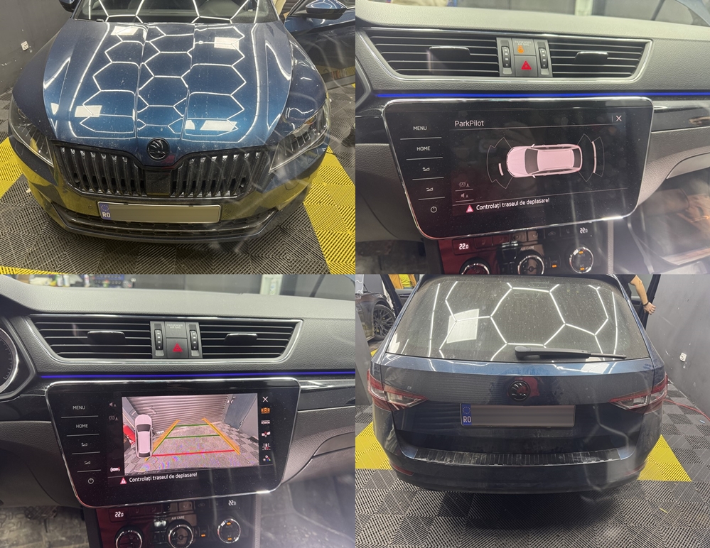 Poza - Skoda Superb III 3 2020 Instalare Activare Camera Video Spate Marsarier Originala Highline