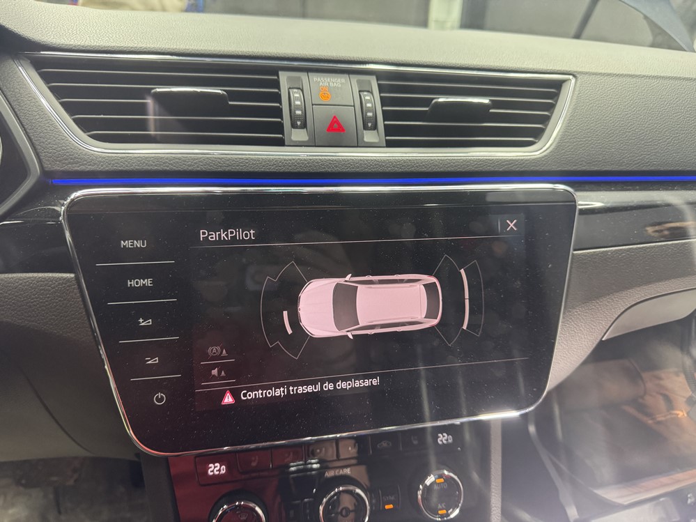 Montare 2 - Skoda Superb III 3 2020 Instalare Activare Camera Video Spate Marsarier Originala Highline