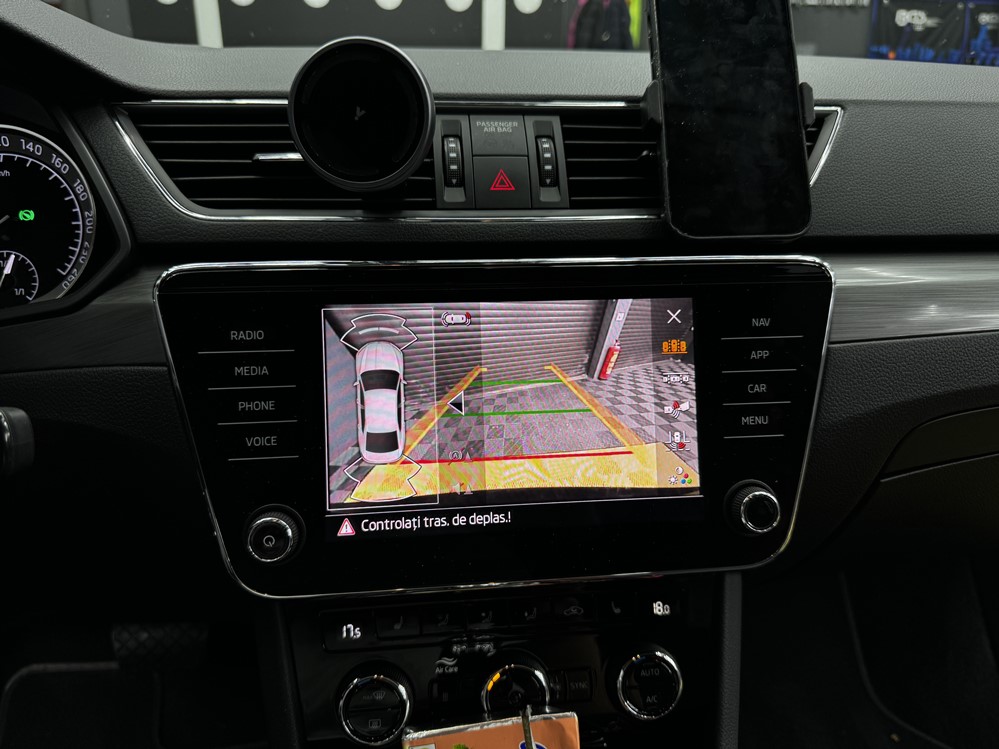 Montare 6 - Skoda Superb IV 2022 Instalare Montare Camera Video Marsarier Originala Highline