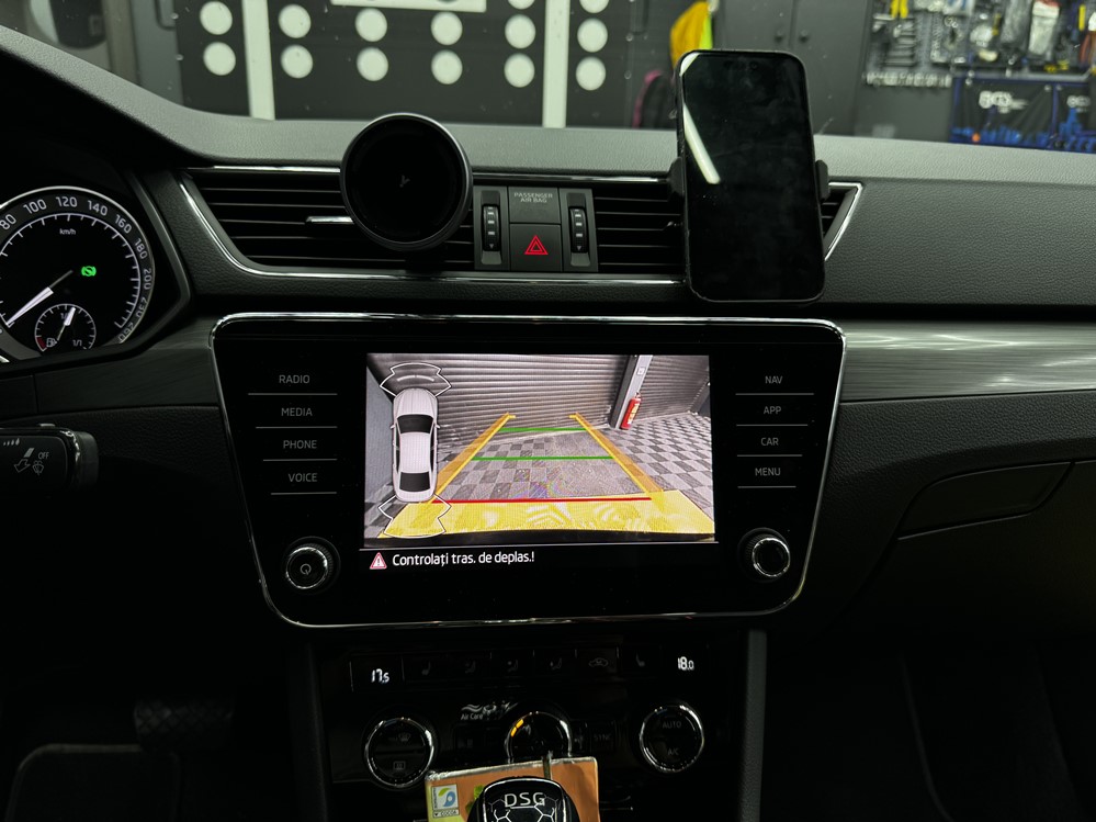 Montare 8 - Skoda Superb IV 2022 Instalare Montare Camera Video Marsarier Originala Highline