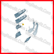 Poza 2 - Suport Maner Stanga Sofer BEJ VW Golf 5 V VW Jetta 3 III  VW Eos