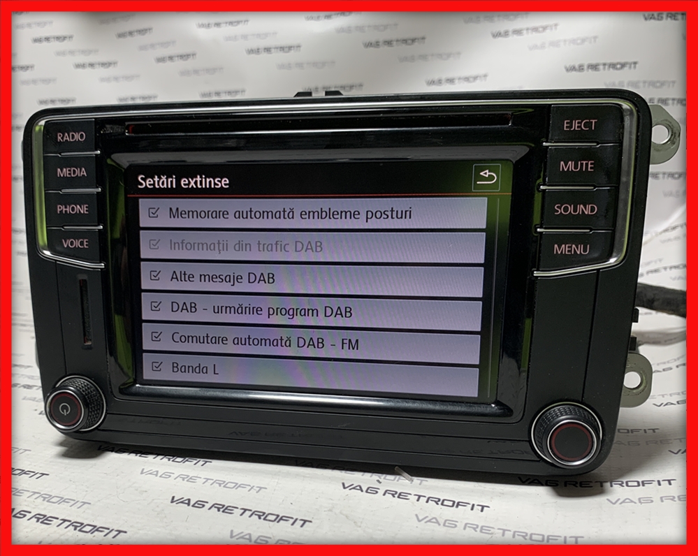 Poza 4 - Unitate Multimedia MIB2 MIB 2 PQ App Connect Apple Carplay Android Auto VW Golf 5 6 Caddy Passat B6 B7