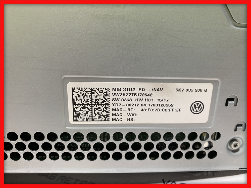 Poza 6 - Unitate Multimedia MIB2 MIB 2 PQ App Connect Apple Carplay Android Auto VW Golf 5 6 Caddy Passat B6 B7