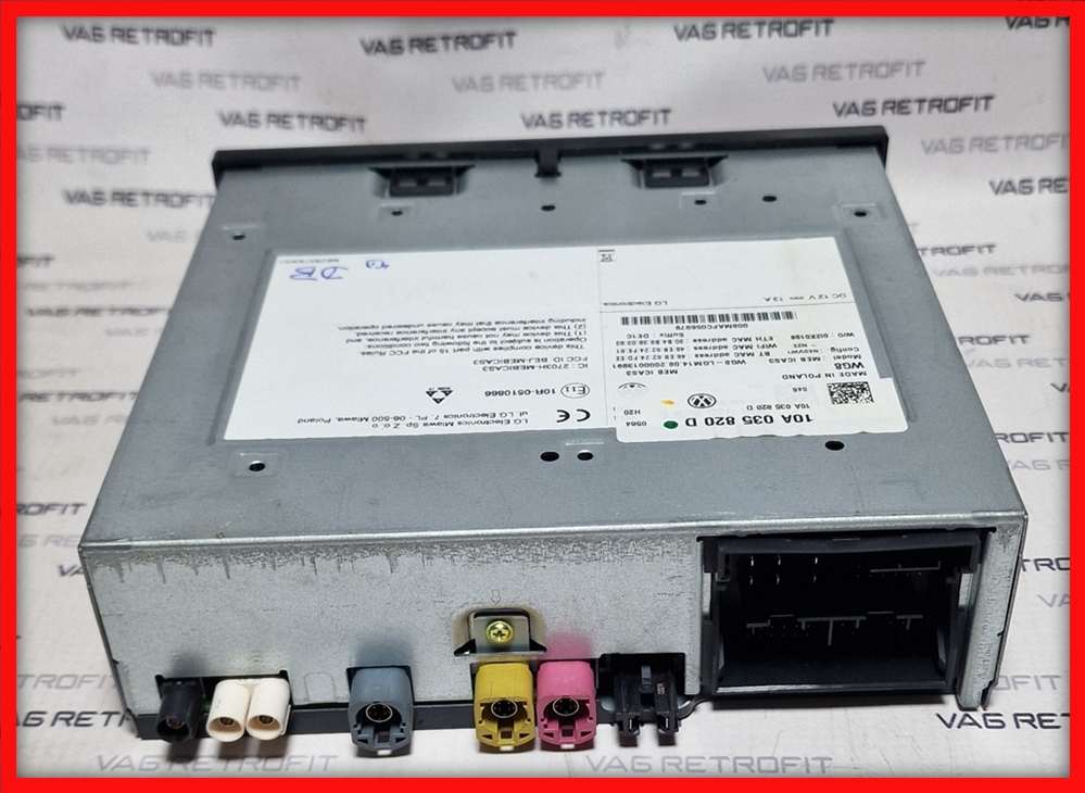 Poza 3 - Unitate Multimedia Navigatie VW ID 3 ID 4 ID 5 MIB 3 MIB3 10A035820D 10A 035 820 D