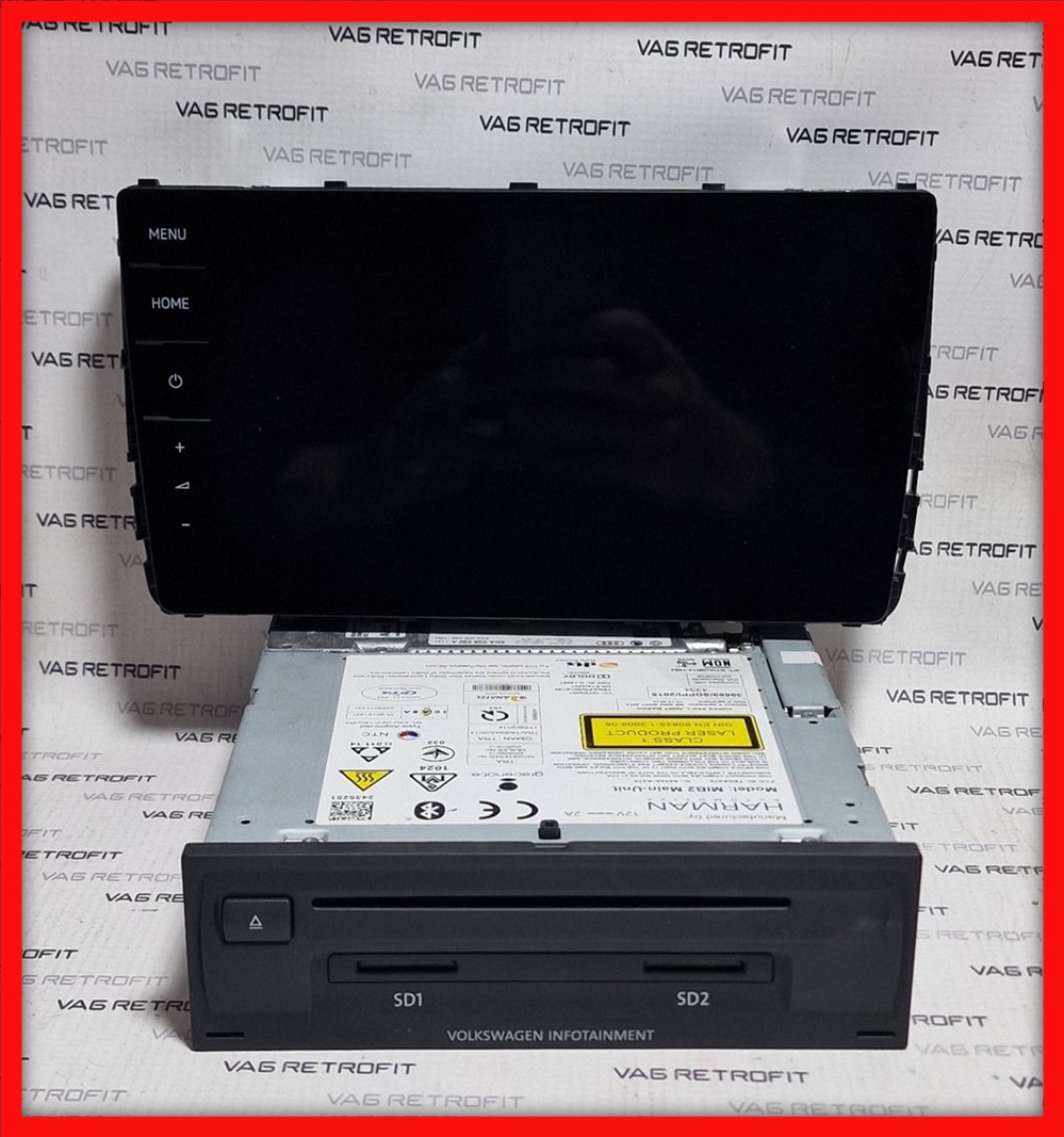 Poza 2 - Unitate Multimedia Radio Navigatie MIB 2.5 Ecran 9.2 VW Arteon Passat B8 Golf 7 Tiguan T Roc 