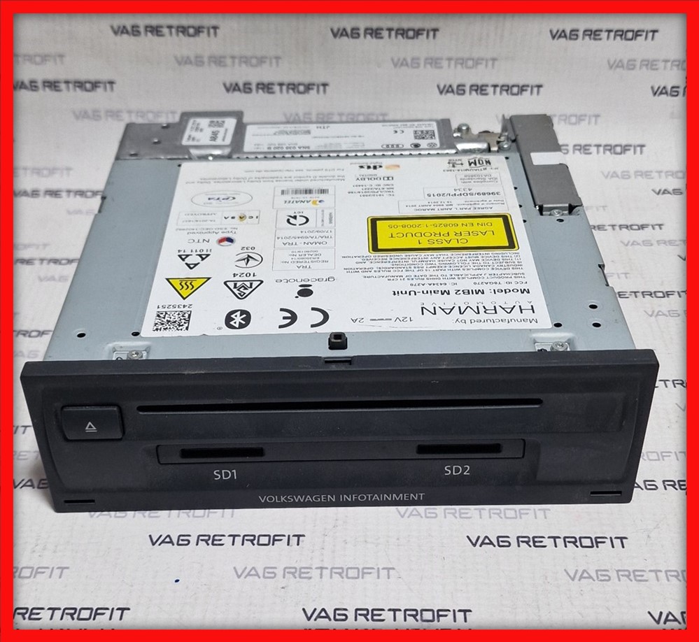 Poza 3 - Unitate Multimedia Radio Navigatie MIB 2.5 Ecran 9.2 VW Arteon Passat B8 Golf 7 Tiguan T Roc 