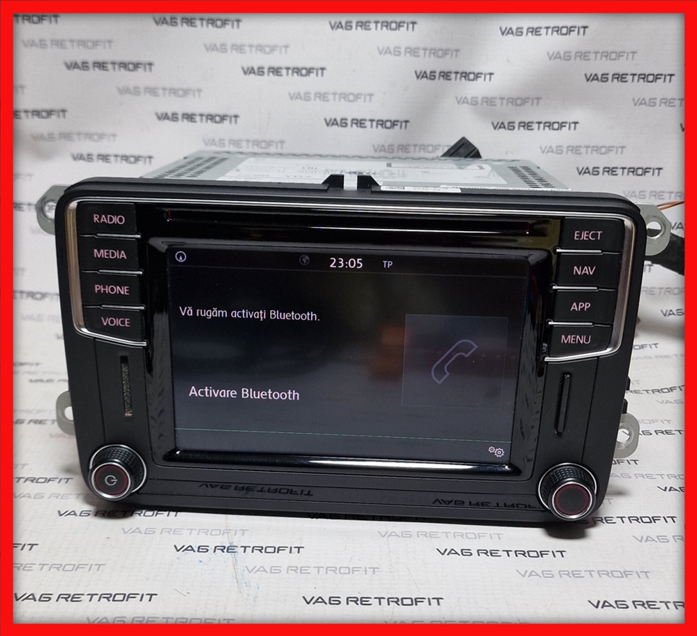 Poza 4 - Unitate Navigatie MIB2 MIB 2 PQ App Connect Apple Carplay Android Auto VW Golf 5 6 Caddy Passat B6 B7