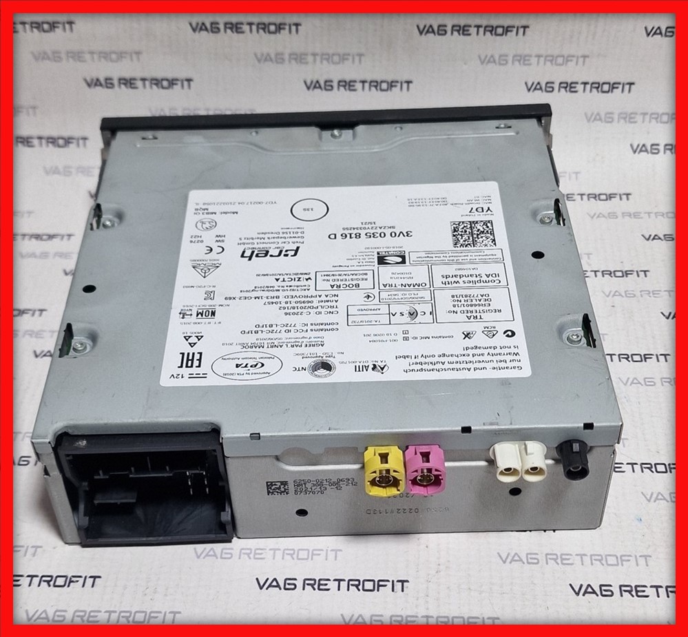 Poza 3 - Unitate Navigatie Multimedia MIB 3 Skoda Superb 3 Kodiaq Karoq 3V0035816D 3V0 035 816 D