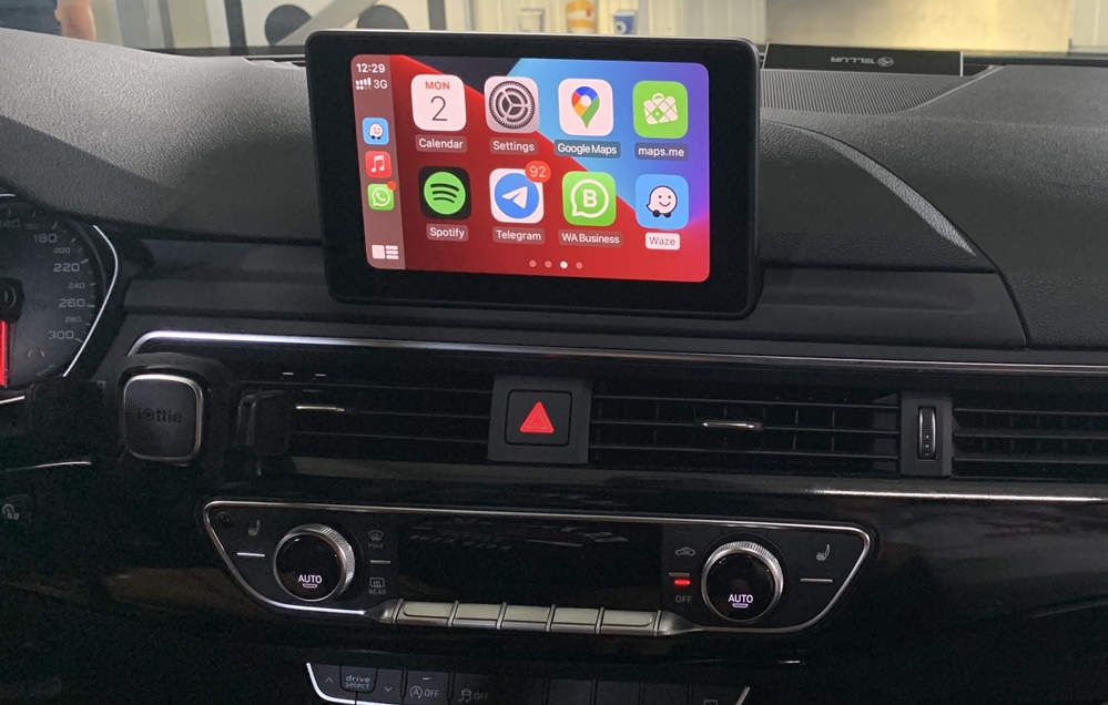 Montare 5 - Audi A4 B9 2016 Montare USB Activare Apple Carplay Android Auto Waze Google Maps Harti 