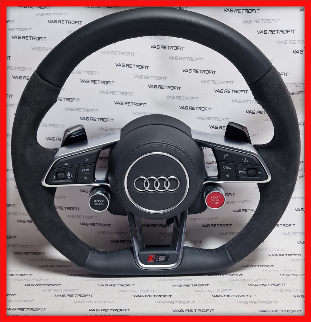 Poza - Volan Audi R8 TTS TTRS TT Cu Butoane Sateliti Drive Select Pornire Motor 4S0951523E 4S0 951 523 E
