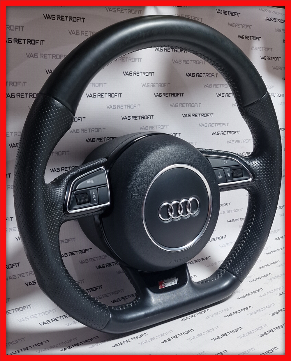 Poza 5 - Volan Audi S Line Tesit A1 A3 A4 A5 A6 A7 A8 Q5 Q7 Volan Sport Audi S Line