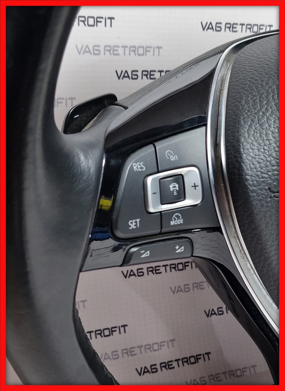 Poza 3 - Volan Piele Cu Comenzi Si Padele VW Tiguan 2 AD1 Original Tesit 