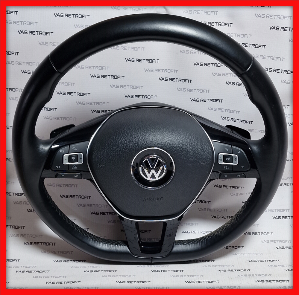 Poza 5 - Volan Piele Cu Comenzi Si Padele VW Tiguan 2 AD1 Original Tesit 