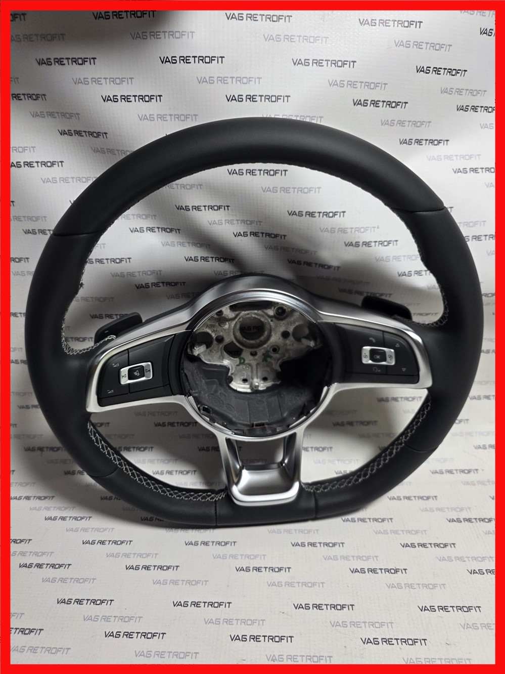 Poza 2 - Volan Sport Piele Comenzi Volan VW Golf 6 Jetta Tiguan Touran Passat B7 CC Eos