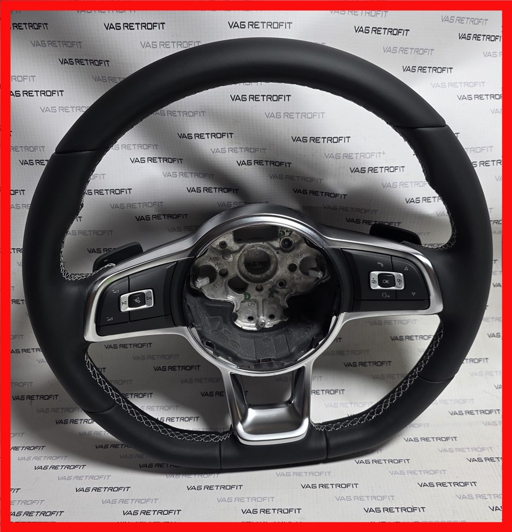 Poza 3 - Volan Sport Piele Comenzi Volan VW Golf 6 Jetta Tiguan Touran Passat B7 CC Eos