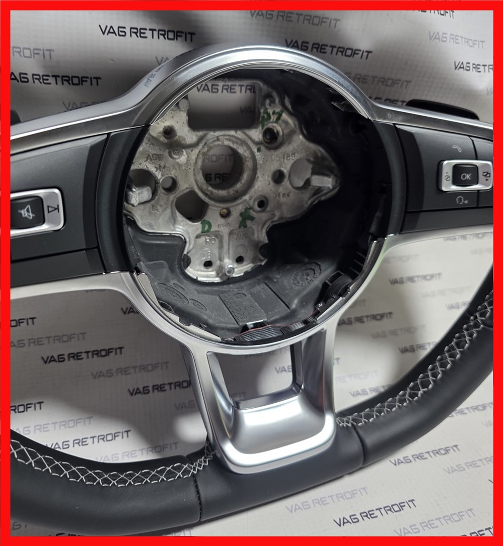 Poza 4 - Volan Sport Piele Comenzi Volan VW Golf 6 Jetta Tiguan Touran Passat B7 CC Eos