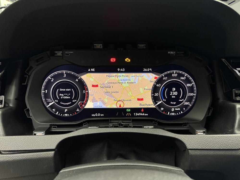 Montare 5 - VW Arteon 2017 Instalare Ceasuri Digitale Virtual Cockpit AID Bord Digital Plasma Bucuresti