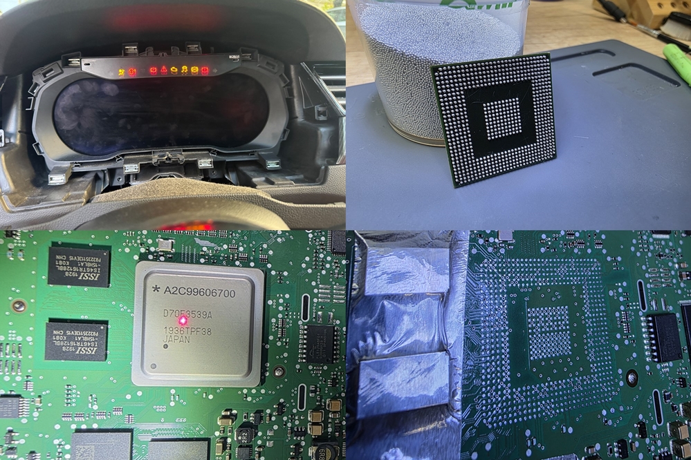 Poza - VW Arteon 2018 Reparatie Ceasuri Digitale Bord Virtual Cockpit AID Defecte Ecran Negru La Contact Pus