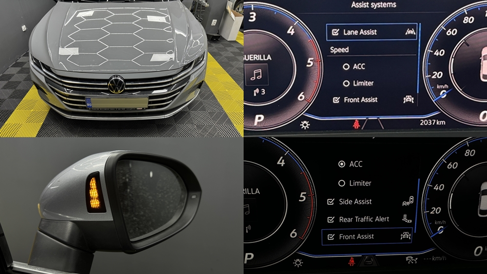 Instalare - VW Arteon 2023 Retrofit Instalare Deschidere Electrica Portbagaj Electric Side Assist Blind Spot Unghi Mort