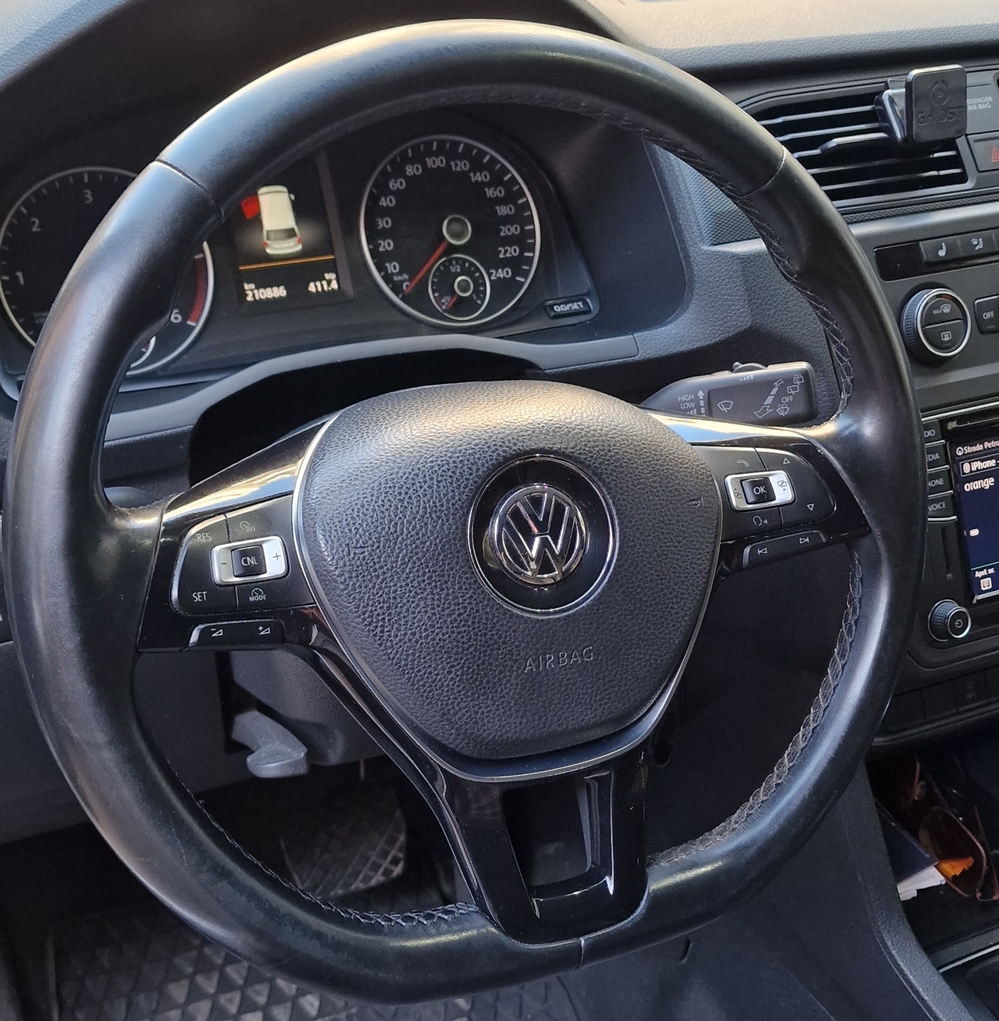 Montare 3 - VW Caddy 2018 Instalare Volan Comenzi Sport Activare Cruise Control Volan