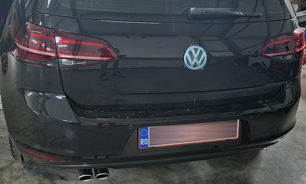 Montare 9 - VW Golf 7 2014 Instalare Ceasuri Bord Digitale / Virtual Cockpit / Camera Spate / Navigatie Originala
