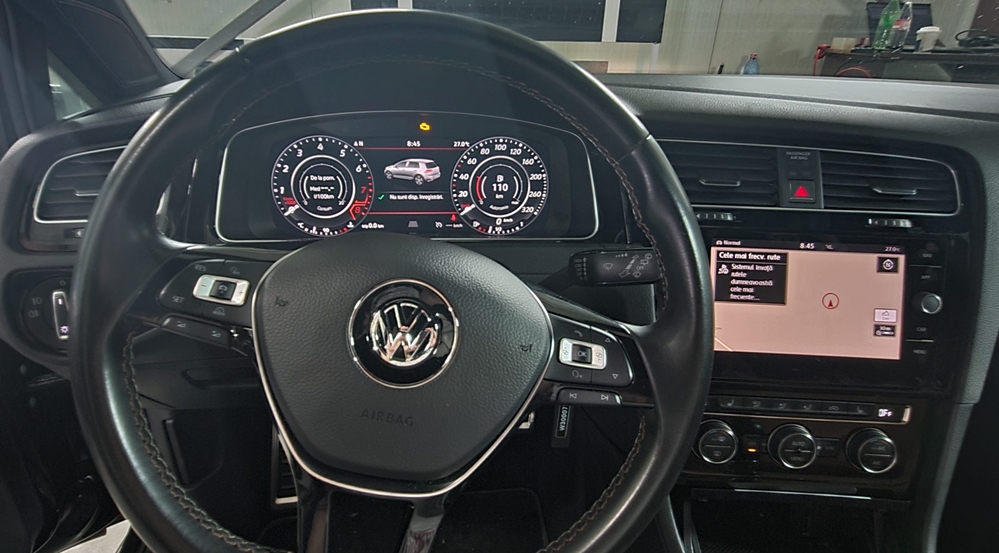 Montare 8 - VW Golf 7 2014 Instalare Ceasuri Bord Digitale / Virtual Cockpit / Camera Spate / Navigatie Originala