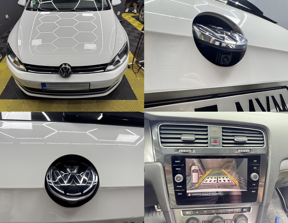 Poza - VW Golf 7 VII 2014 Montare Activare Camera Video Spate Marsarier Originala In Sigla Emblema