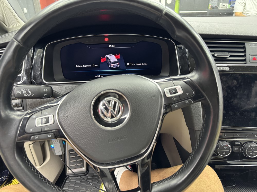 Activare 10 - VW Golf 7 VII 2018 Instalare Ceasuri Digitale Virtual Cockpit AID Bord Digital Plasma Bucuresti Montare 10 - VW Golf 7 VII 2018 Instalare Ceasuri Digitale Virtual Cockpit AID Bord Digital Plasma Bucuresti