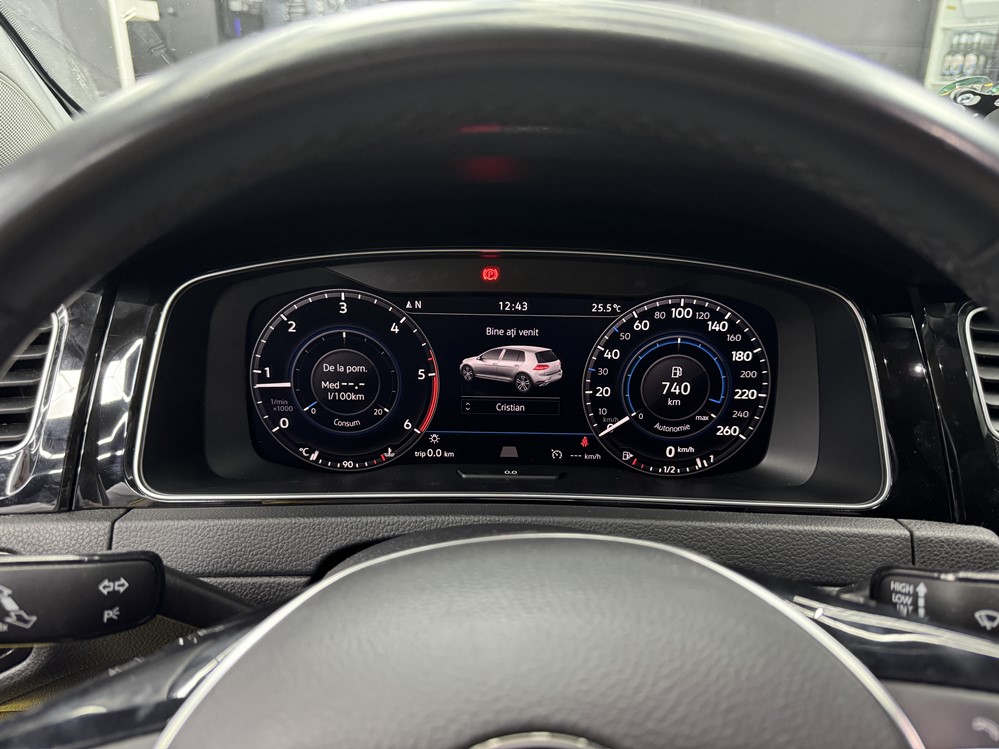 Activare 6 - VW Golf 7 VII 2019 Instalare Ceasuri Digitale Virtual Cockpit AID Bord Digital Montare 6 - VW Golf 7 VII 2019 Instalare Ceasuri Digitale Virtual Cockpit AID Bord Digital