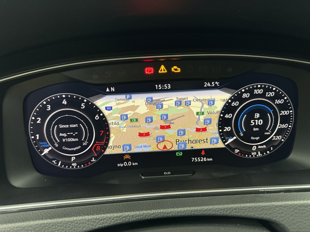 Montare 10 - VW Golf 7 VII 2019 Instalare Ceasuri Digitale Virtual Cockpit AID Calibrare Senzor Radar Distronic ACC