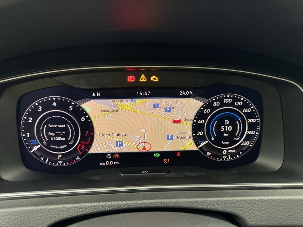 Montare 7 - VW Golf 7 VII 2019 Instalare Ceasuri Digitale Virtual Cockpit AID Calibrare Senzor Radar Distronic ACC