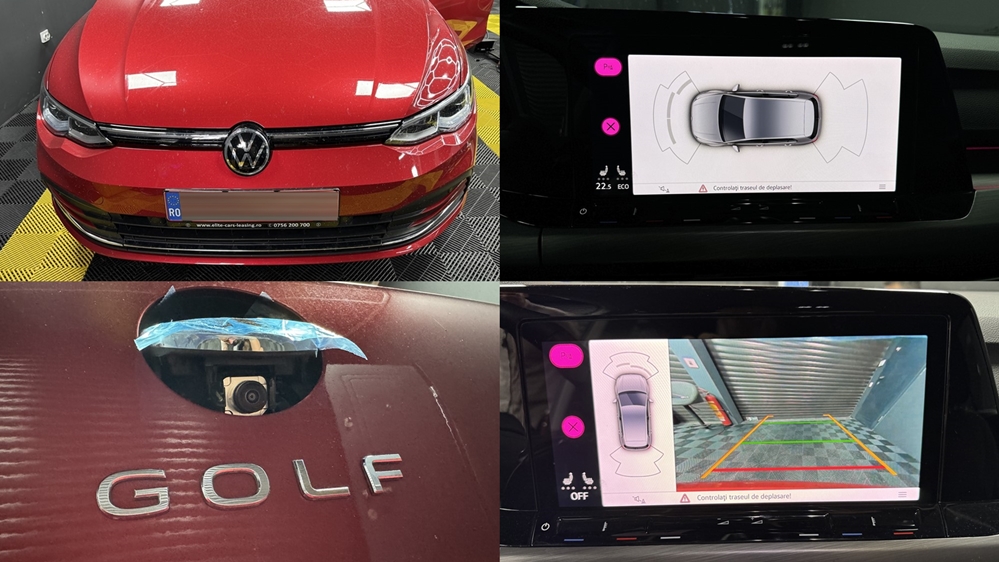 Poza - VW Golf 8 VIII 2022 Instalare Montare Retrofit Camera Video Marsarier Originala in Emblema Bucuresti