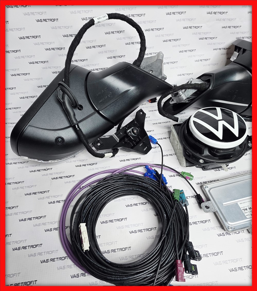 Poza 2 - VW ID 3 ID3 Set Instalare Camera Fata Spate Oglinzi Surround View 360 Area Top View