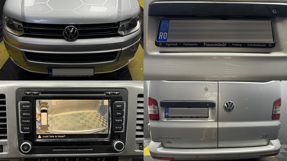 Instalare - VW T5.5 Caravelle 2015 Instalare Montare Camera Video Spate Marsarier Originala