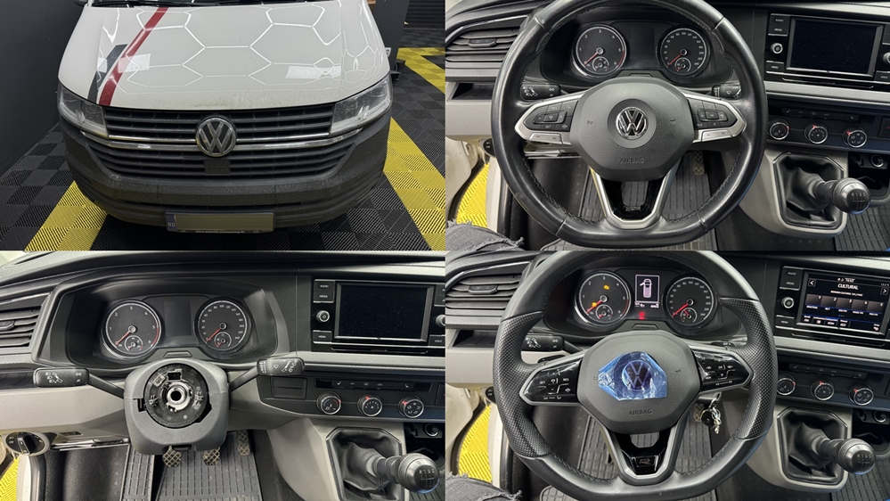 Instalare - VW T6.1 2020 Instalare Volan Full Touch Comenzi Haptice Touch