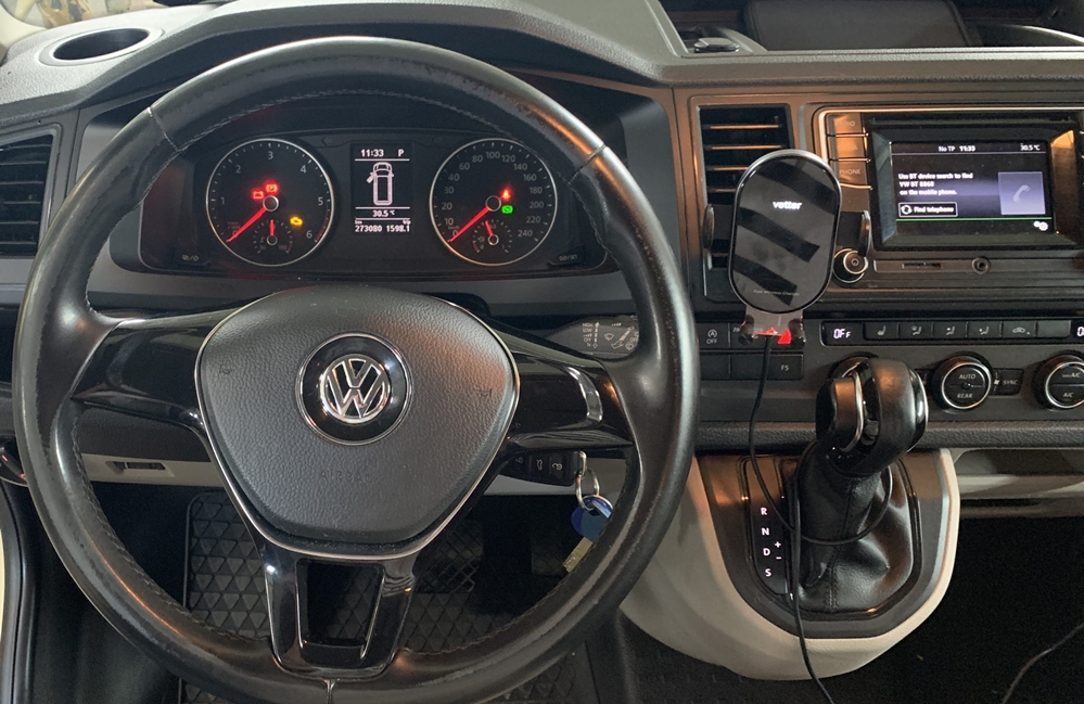 Montare 3 - VW Transporter T6 Caravelle 2019 Instalare Pilot Automat Tempomat Cruise Control Pe Volan