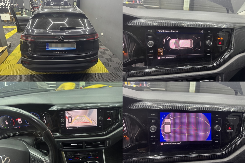 Activare 2 - VW Taigo 2022 Instalare Camera Video Parcare Spate Marsarier Originala Highline cu Linii Ghidaj Montare 2 - VW Taigo 2022 Instalare Camera Video Parcare Spate Marsarier Originala Highline cu Linii Ghidaj