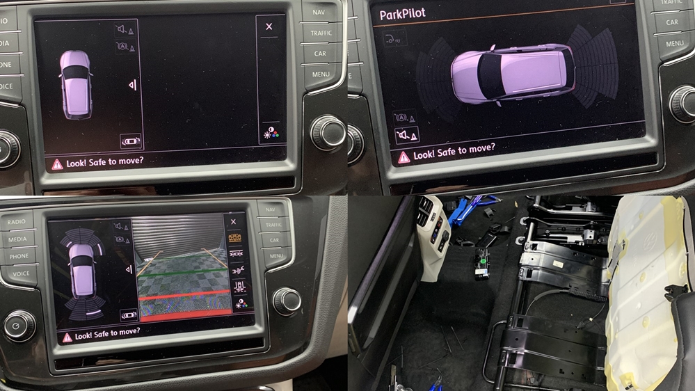 Montare 2 - VW Tiguan 2019 Instalare Bancheta Spate cu Incalzire Remediere Probleme AreaView 360