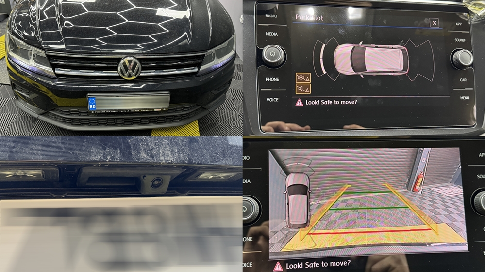 Instalare - VW Tiguan AD1 2019 Montare Instalare Camera Spate Marsarier Camera Originala Highline Bucuresti