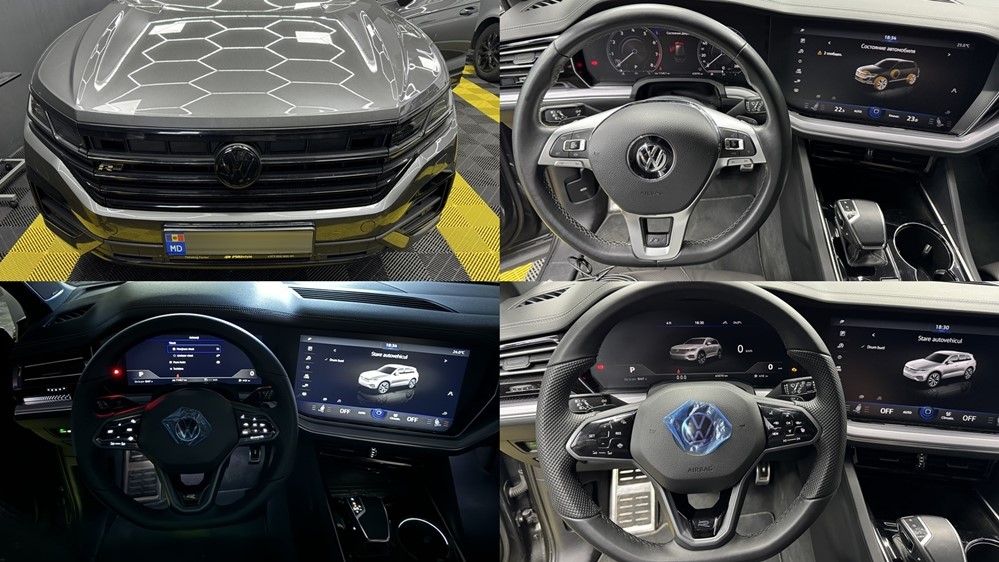Poza - VW Touareg 3 CR 2019 Instalare Volan R Comenzi Touch Tactile Haptice Bucuresti